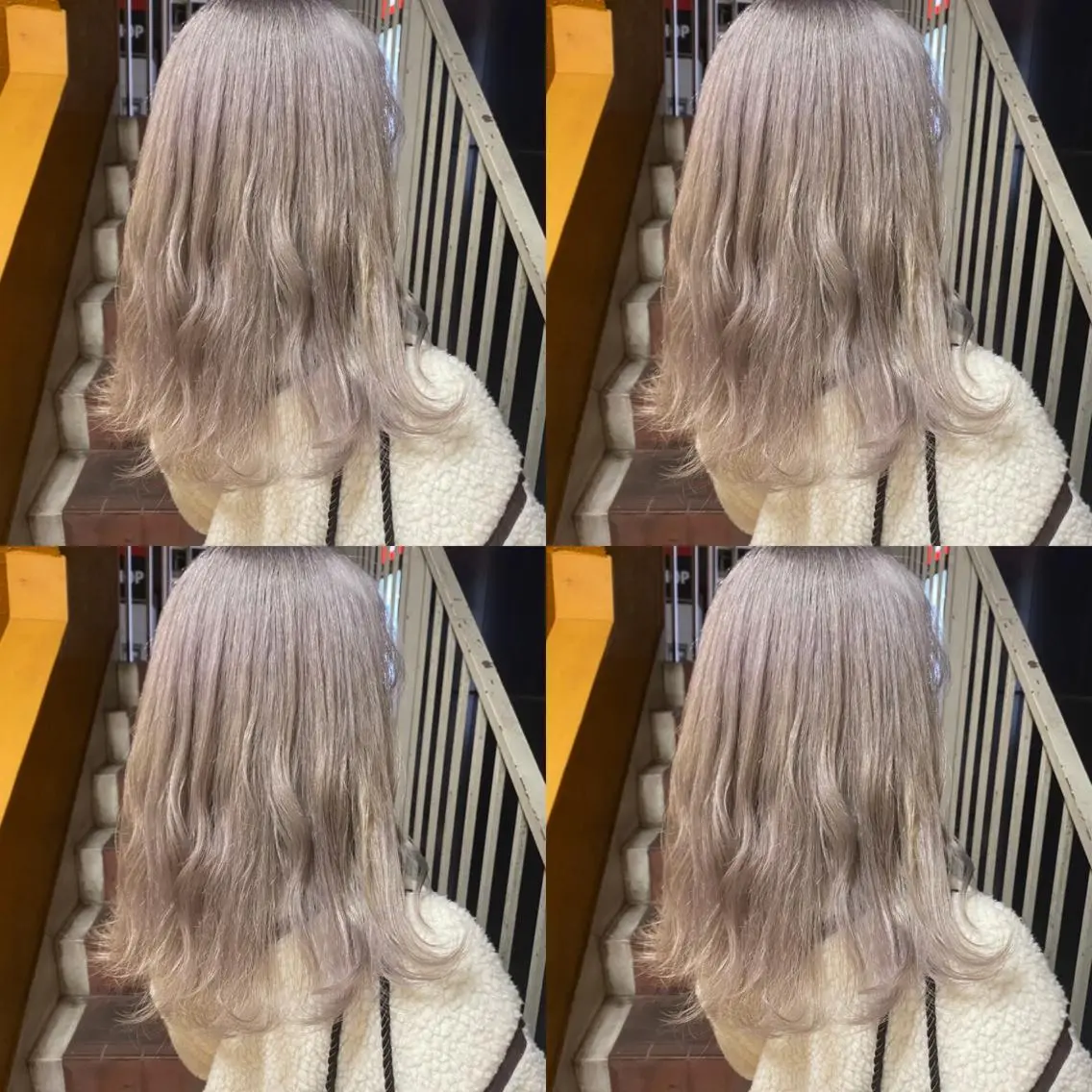 ミディアム カラー ヘアアレンジ 💎韓国レイヤー ×エクステゆうま💎のヘアスタイル