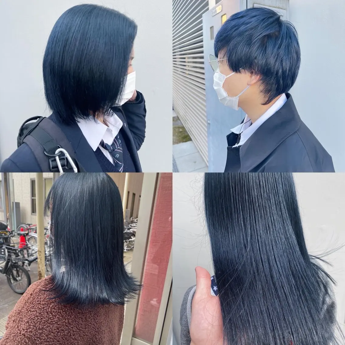 カラー ヘアカラー トリートメント 佐伯蓮 🫧学割メニューありのヘアスタイル