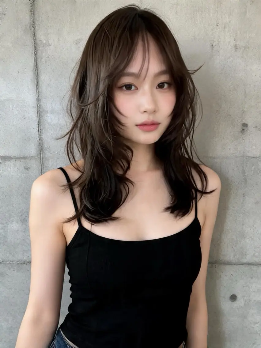 🪡夏限定🧵ウルフカット + カラー /ウルフカットの写真