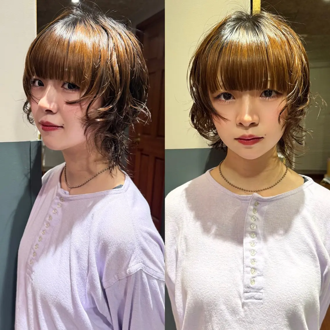 【その日の内にできちゃう🪞】【ミニモ学割】カット+カラー+パーマ+2stepトリートメント🎗️の写真