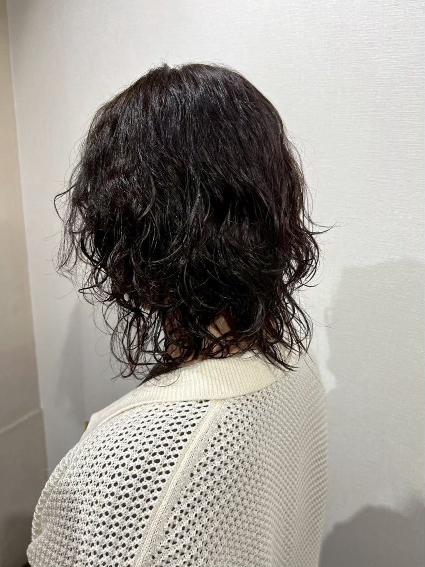 【Ladie's】Cut+Perm+1stepトリートメントの写真