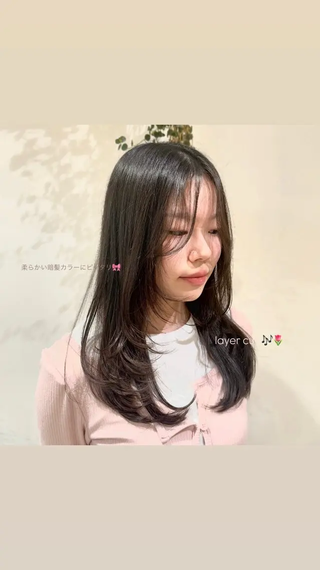 【大人気♡似合わせ】レイヤーカット✂️🩶ミニモ学割の写真
