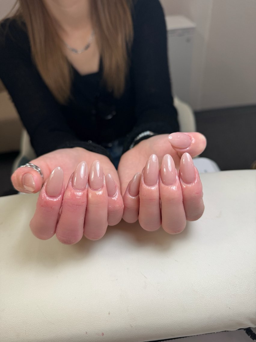 ネイル チークネイル フレンチネイル グラデーション 韓国ネイル マグネットネイル ハンドネイル Hana Nailのネイルデザイン