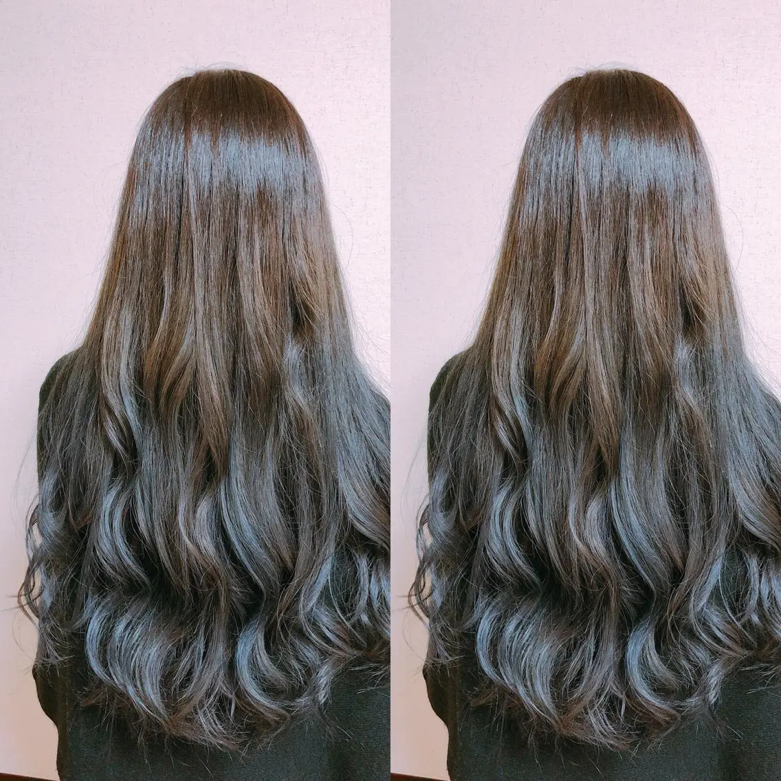 ロング カラー ブリーチ グラデーションカラー ヘアカラー 河原町/艶髪/西田 晴香のヘアスタイル