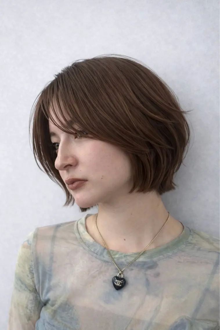 ショート ボブ 似合わせno.1💎 韓国ヘア特化まなかのヘアスタイル