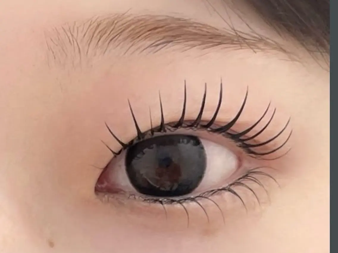 パーマ*おに合わせラッシュリフト【上】コーティング付けの写真