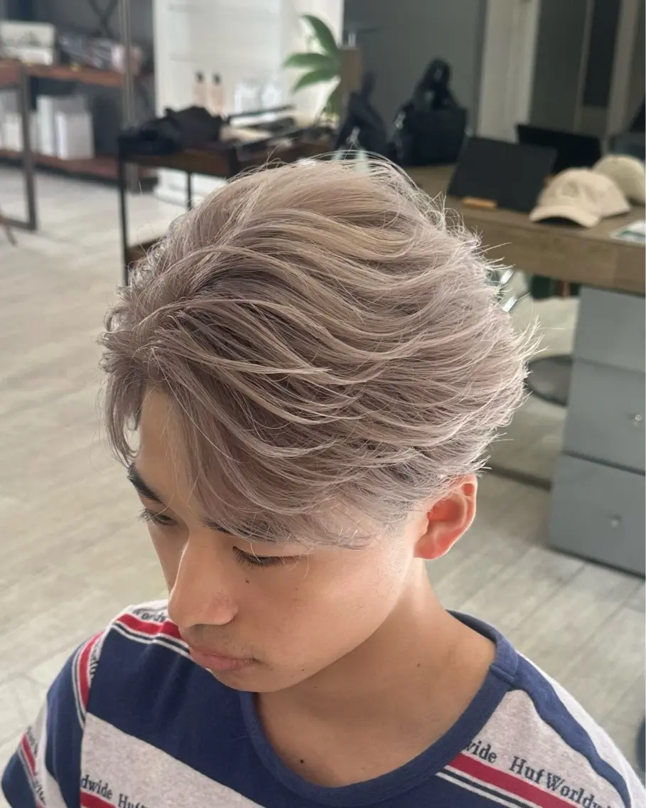 カラー メンズ 【メンズ専門】 聞谷 友貴矢のヘアスタイル