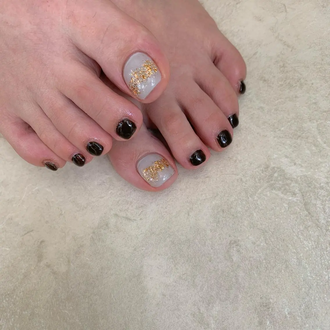 ネイル ブラウン cocoro nail salonのネイルデザイン