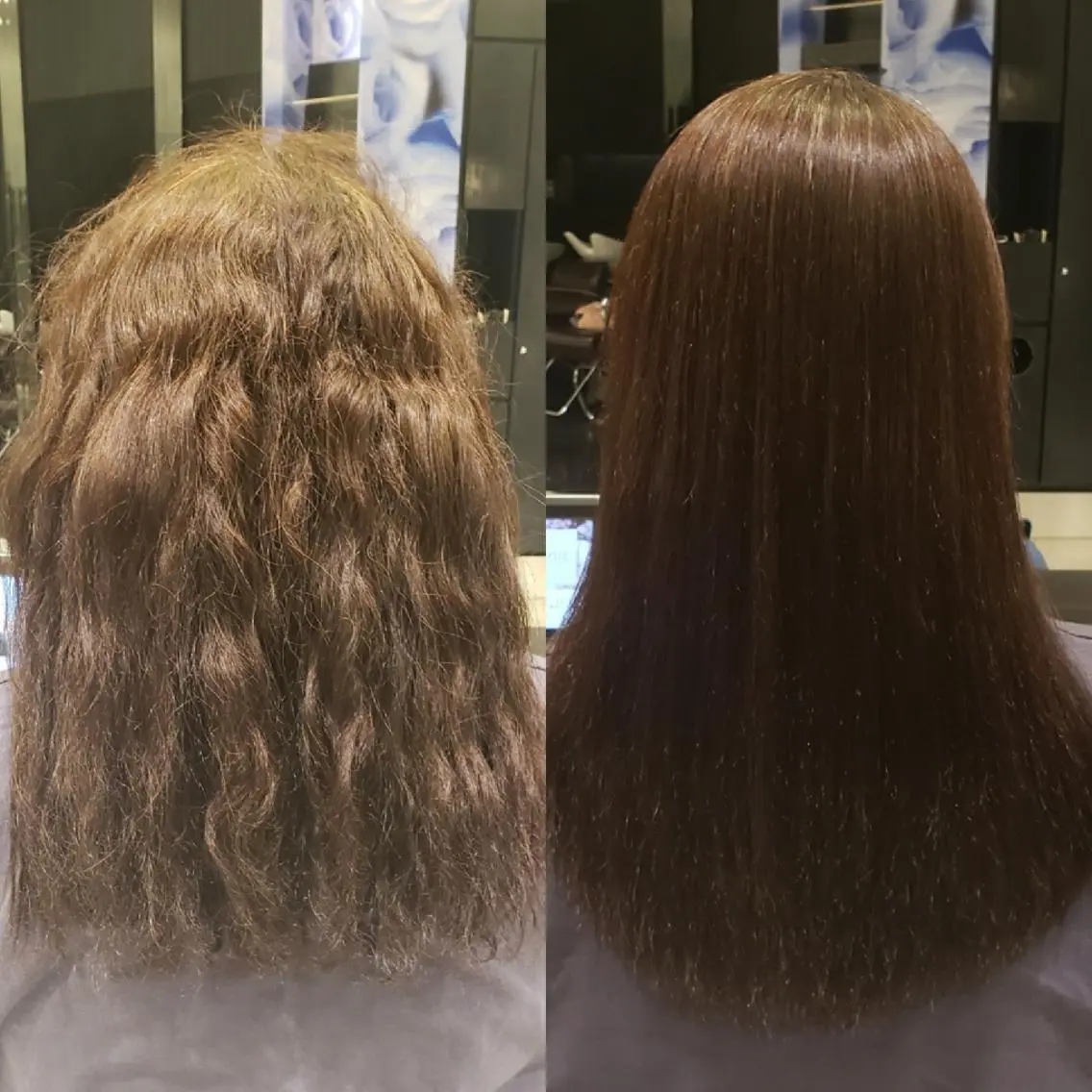 セミロング パーマ 髪質改善 ストレートパーマ 鈴木 昌浩のヘアスタイル