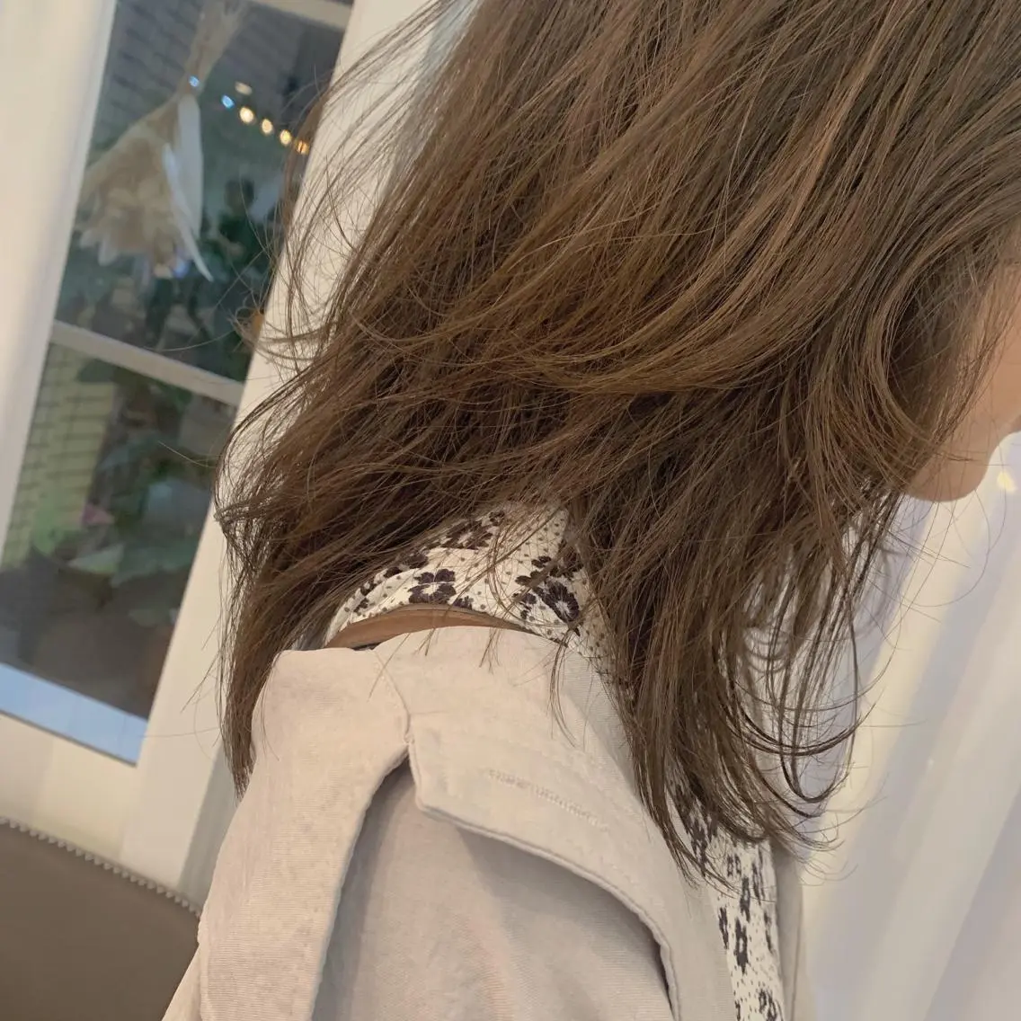 ミディアム レイヤーカット 緑川 瑞穂のヘアスタイル