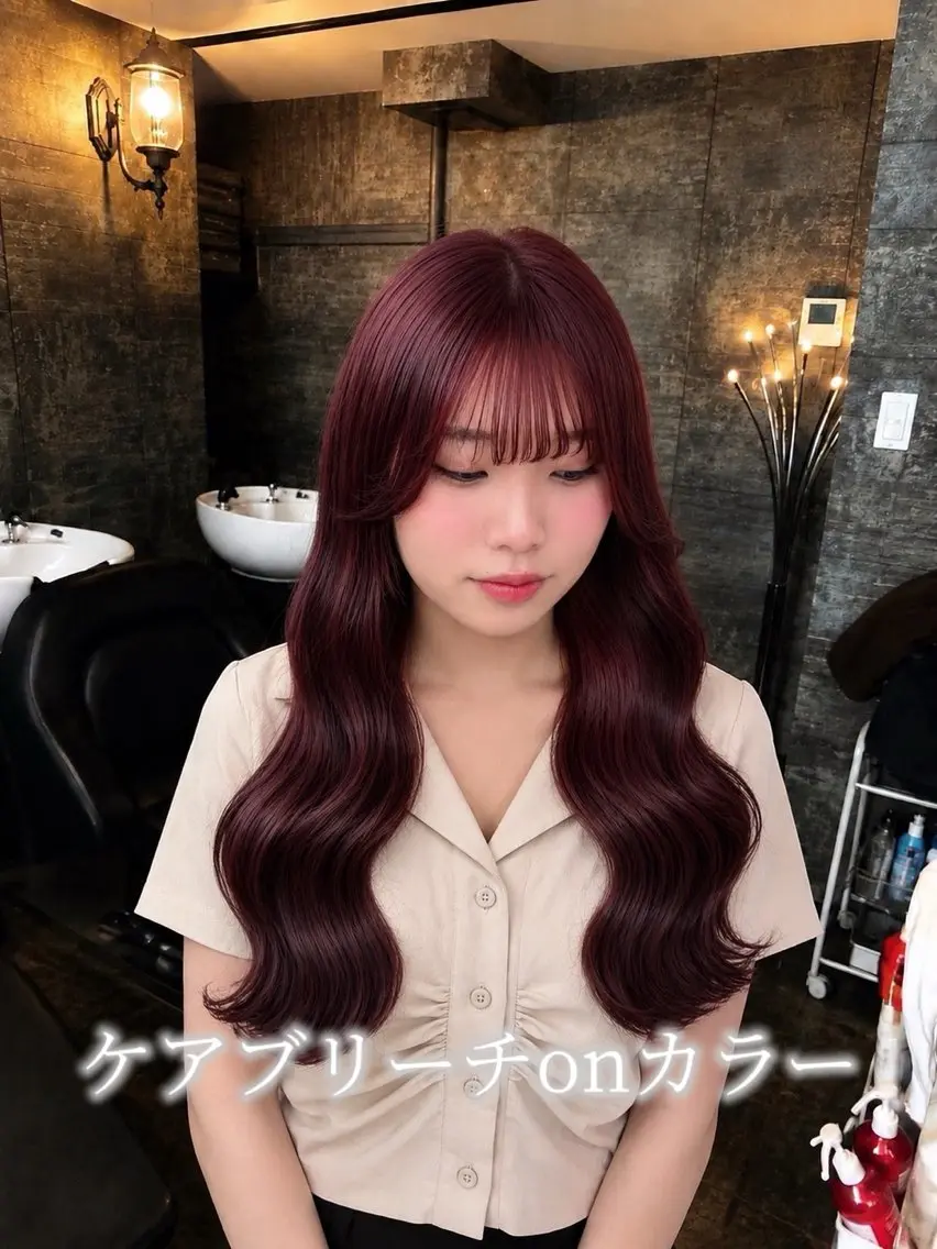 ロング カラー ヘアカラー 🫧そあん🫧大宮 カットモデル様募集中のヘアスタイル