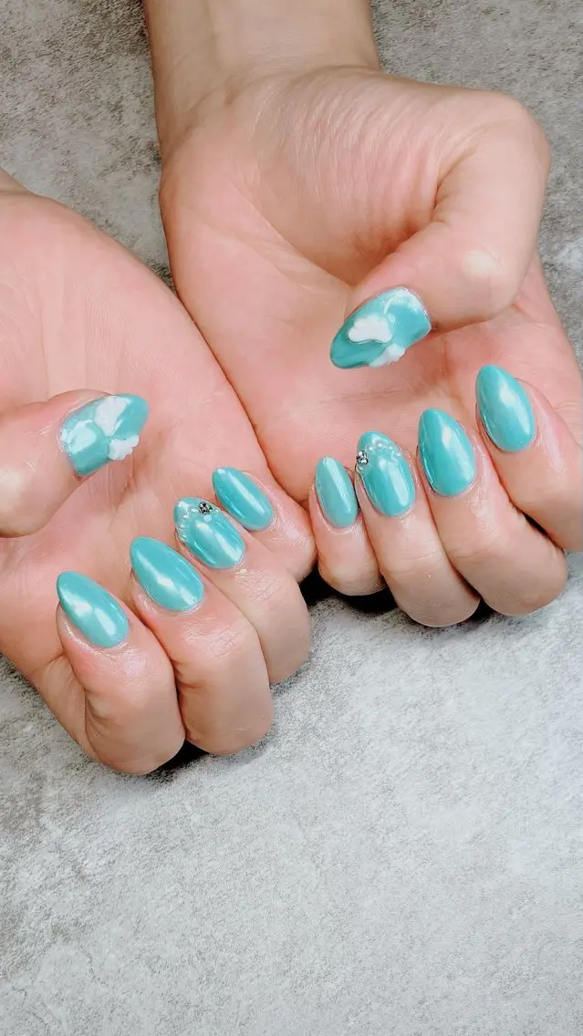 ネイル ハンドネイル ハンドケア shino🌟 痛ネイルのネイルデザイン