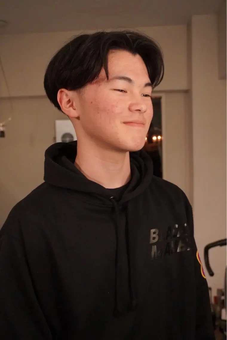 メンズ 学生（メンズ向け） 刈り上げ 土田 なつみのヘアスタイル