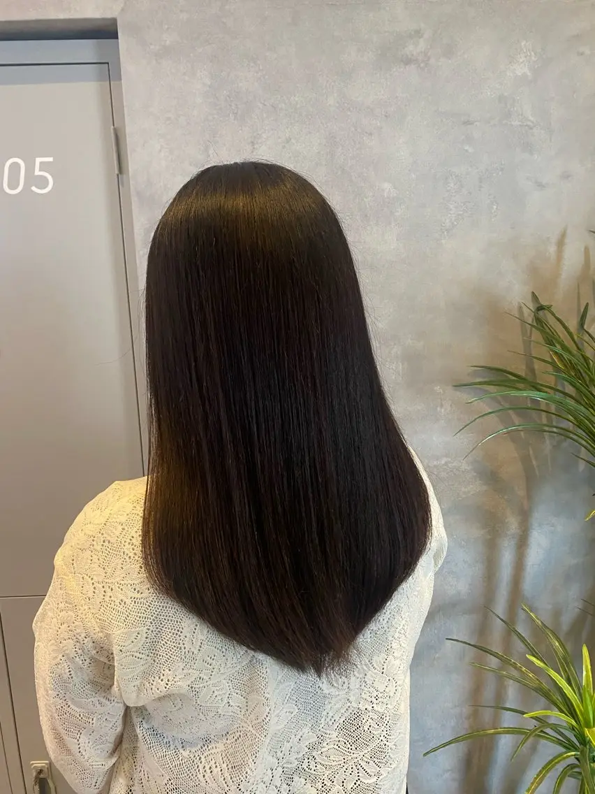 【💐モデル料金💐】縮毛矯正+カット+3stepトリートメントの写真