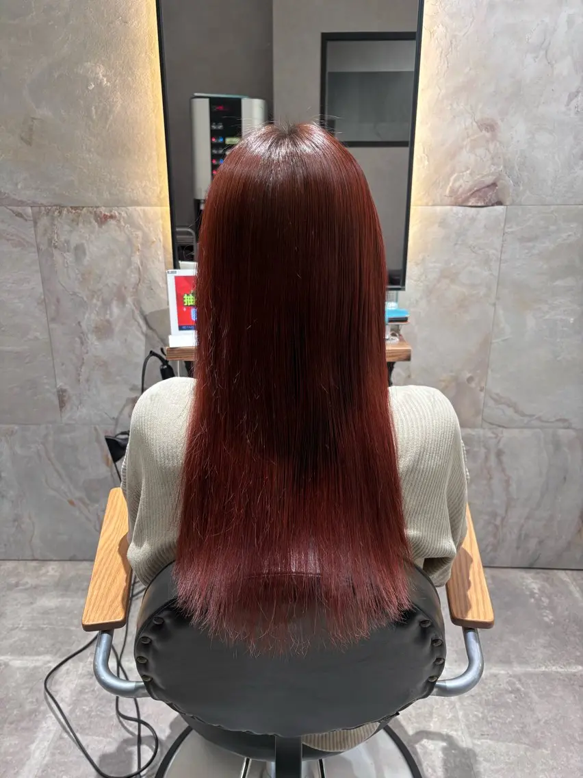 カラー カット ヘアカラー 岩崎 美咲のヘアスタイル