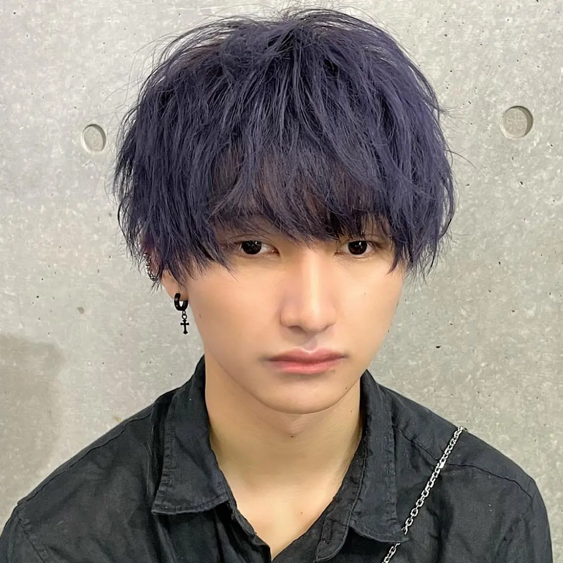 メンズ メンズブリーチ マッシュ メンズパーマ メンズツイストパーマ ツイストパーマ カット パーマ メンズパーマの達人 KAITOのヘアスタイル