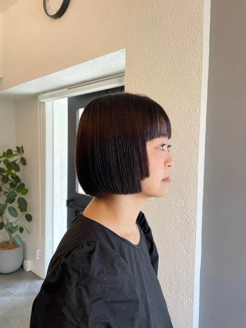 ショート カラー 吉富 博美のヘアスタイル