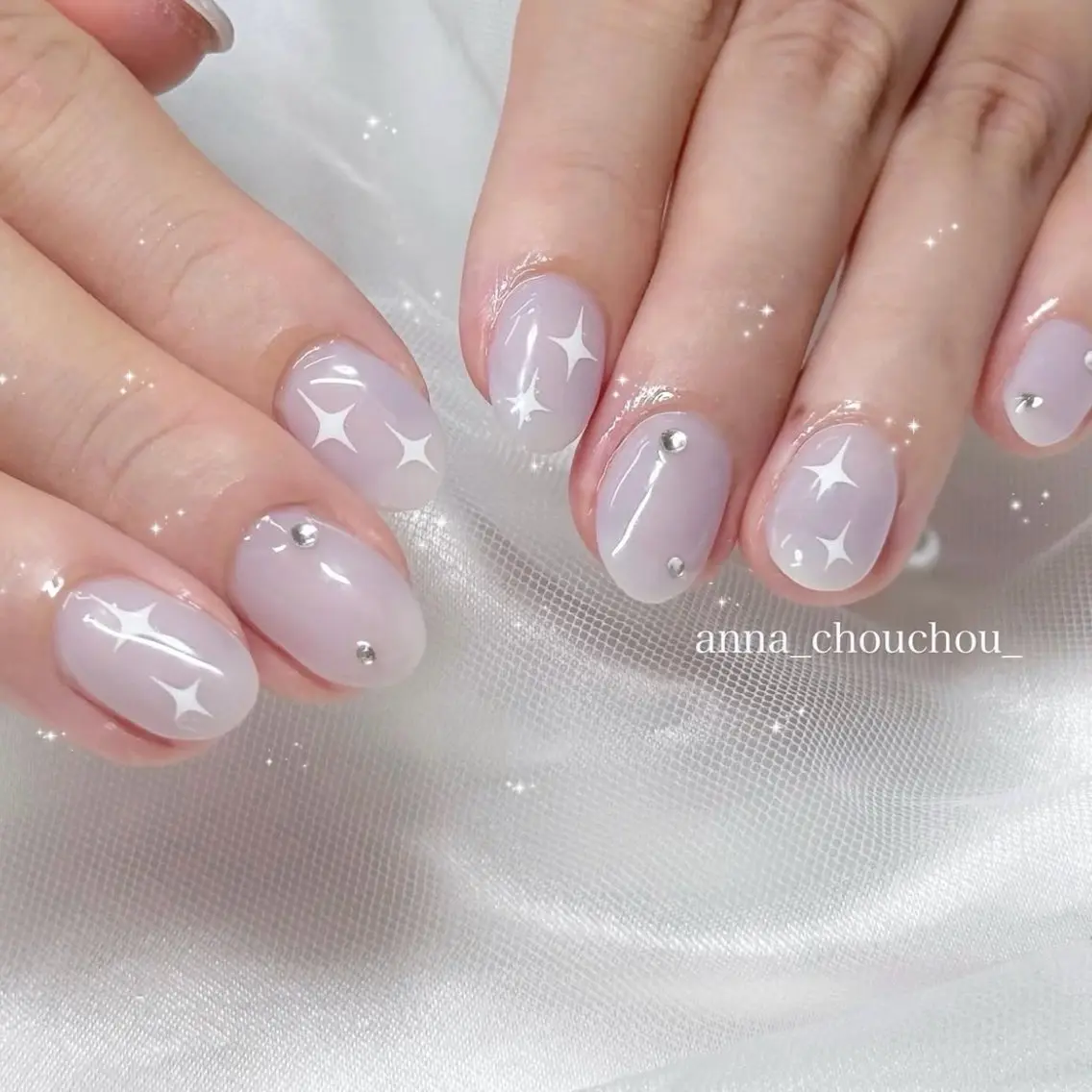 ネイル ハンドネイル Anna Sano⭐️のネイルデザイン