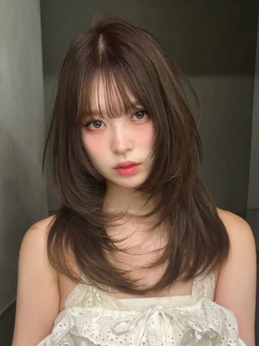 ロング 口コミＮｏ1✨️レイ ヤーカット/かいとのヘアスタイル