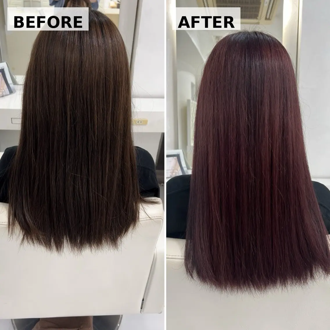 ロング ヘアカラー トリートメント 🫧髪質改善 縮毛矯正特化🫧中西のヘアスタイル