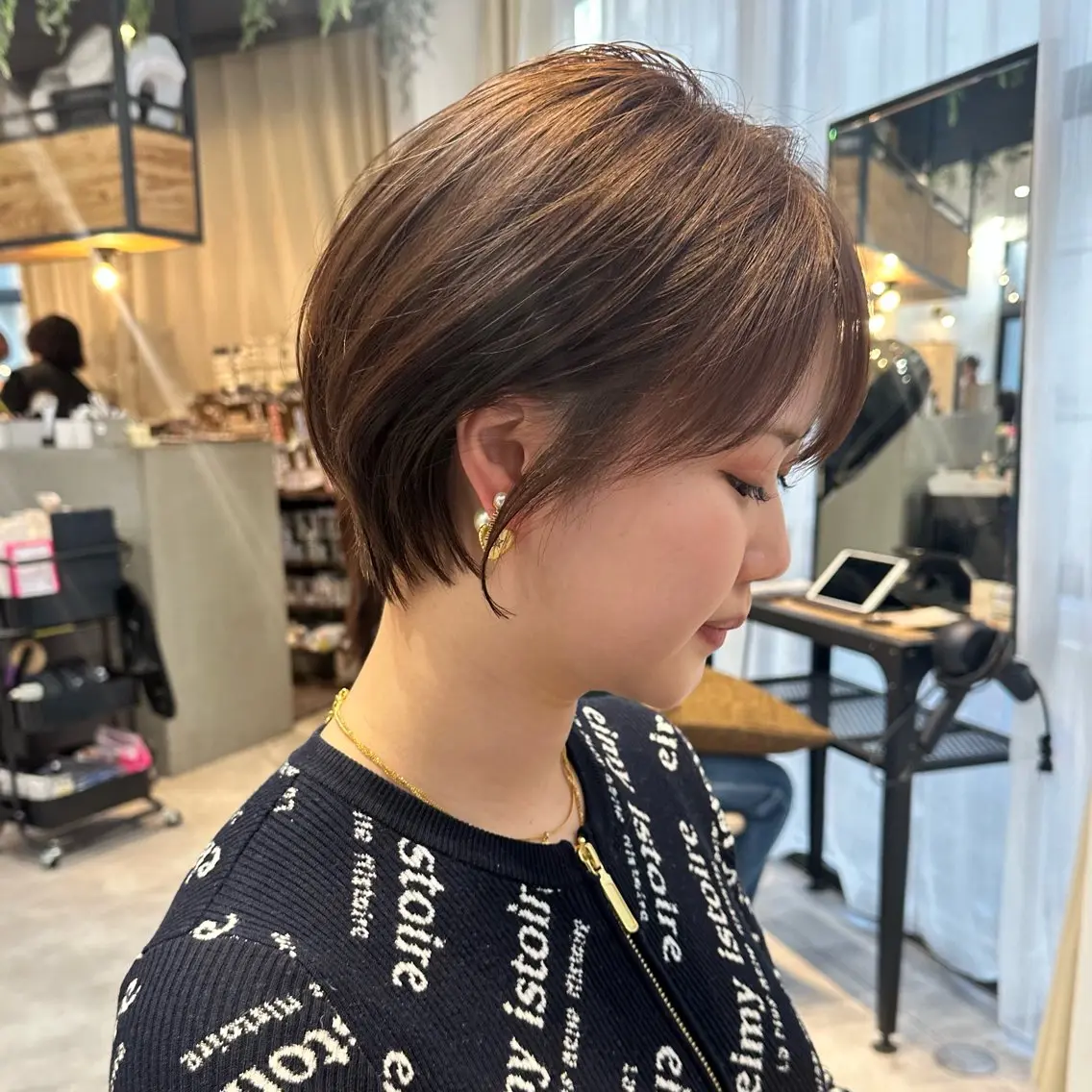 ショート お悩み改善ボブ /こうのヘアスタイル