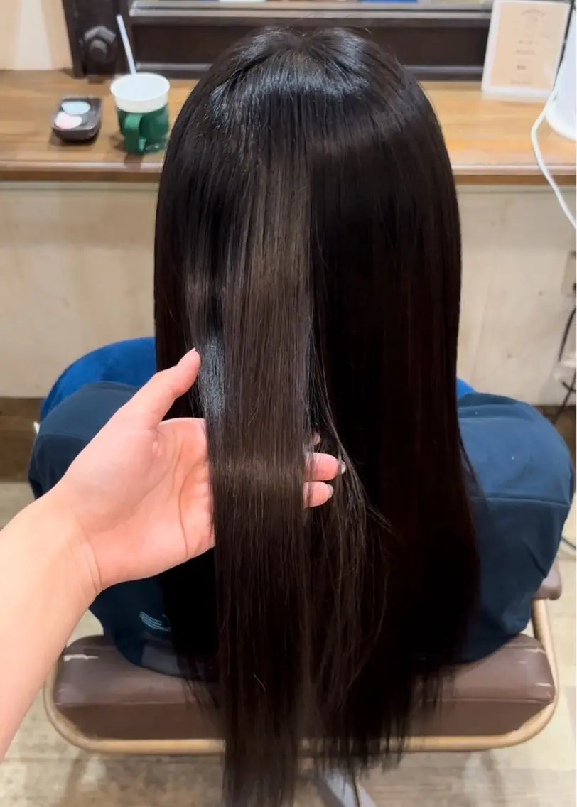 ロング カラー ヘアカラー トリートメント Shuri🐾 Ricca hairのヘアスタイル