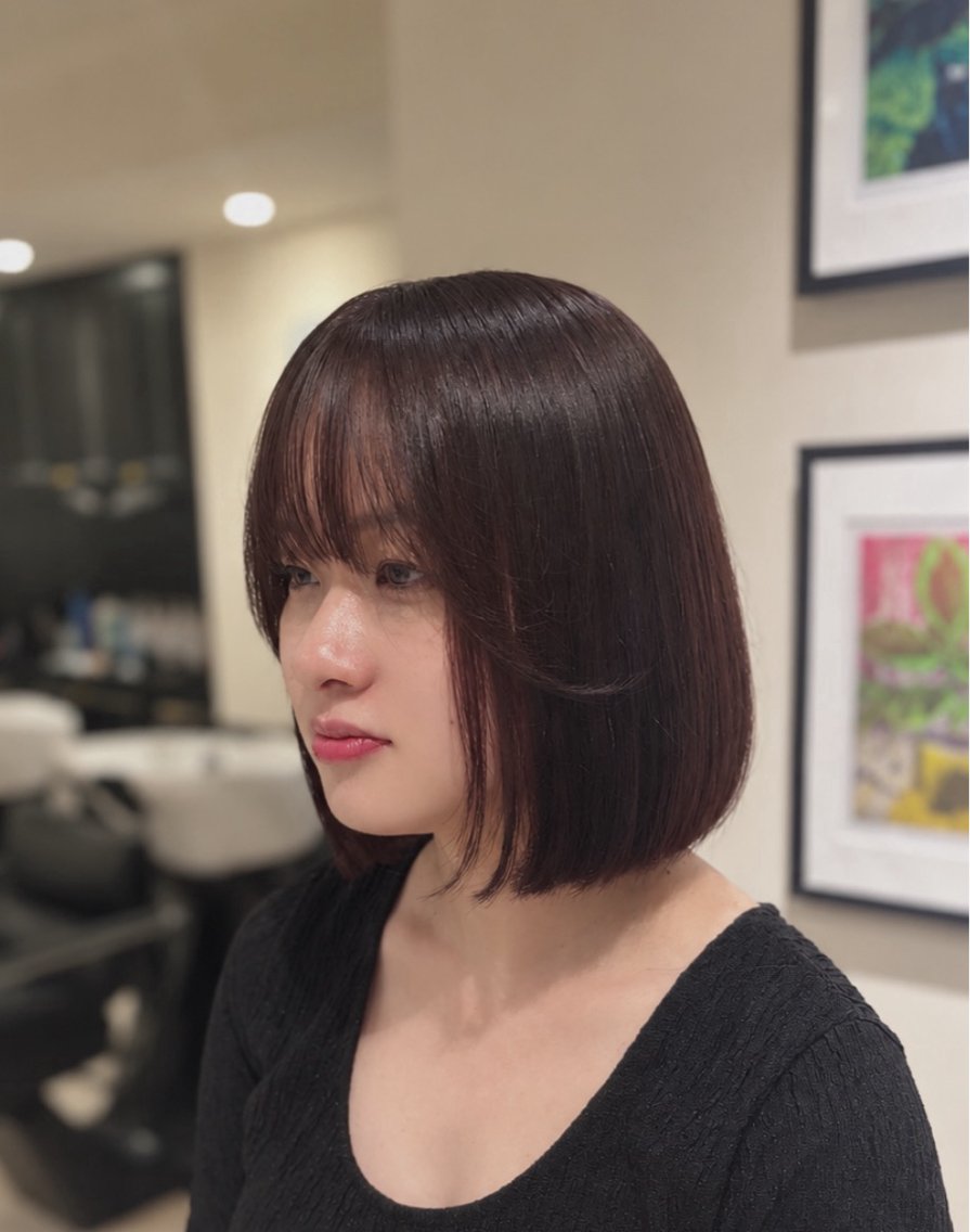 ミディアム モデル様募集中 ✂️カギワダのヘアスタイル