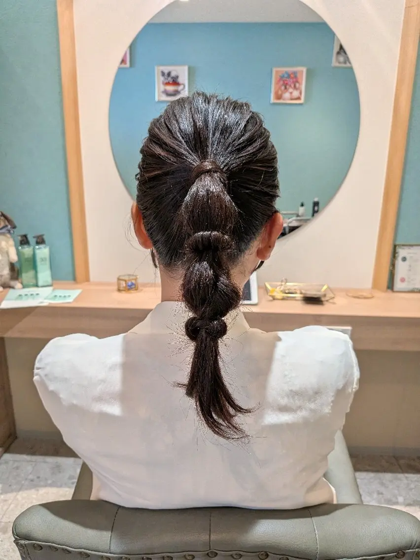 セミロング ヘアセット モデル募集中🌴🌞 Rinka🌞🌴のヘアスタイル