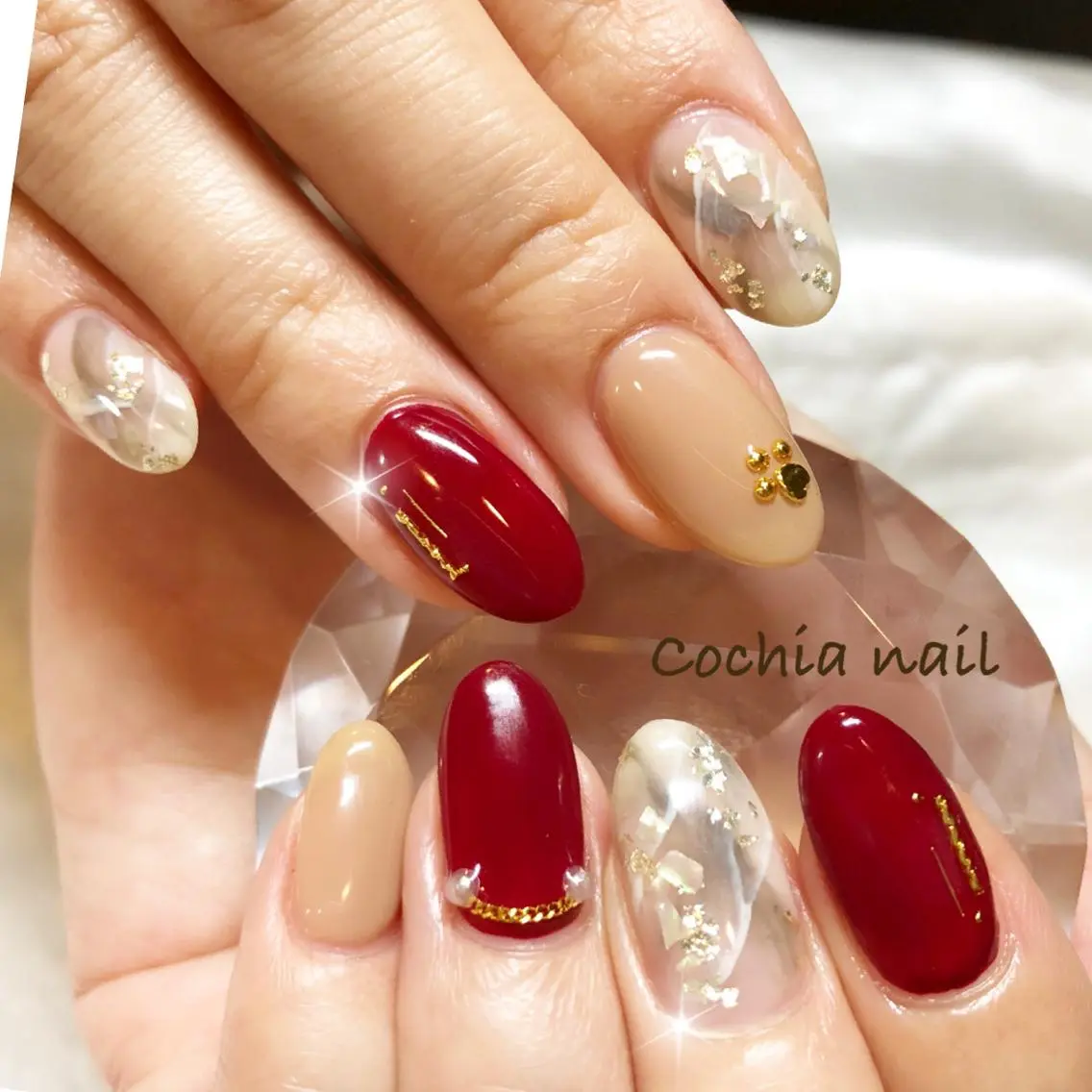 ネイル ハンドネイル cochia nailのネイルデザイン