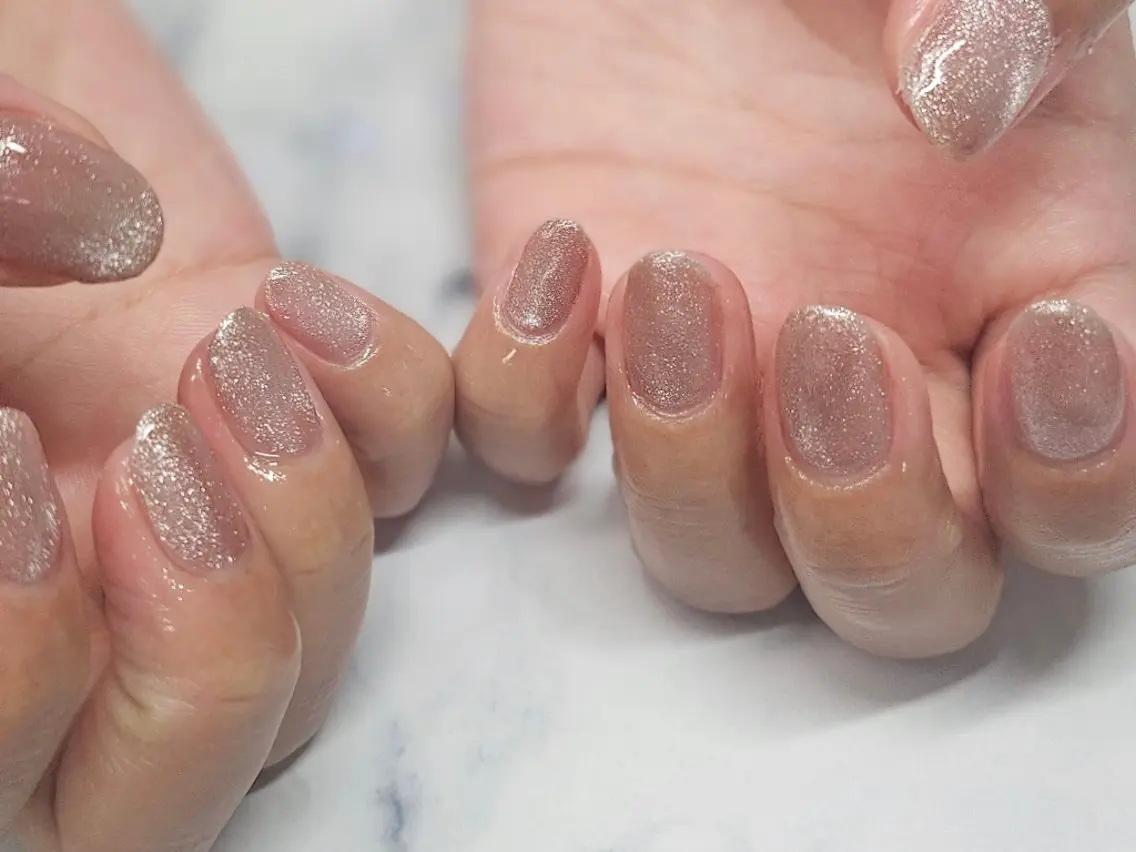 ネイル マグネットネイル マグネットワンカラー ワンカラーネイル NailSalon LuireYUUNAのネイルデザイン