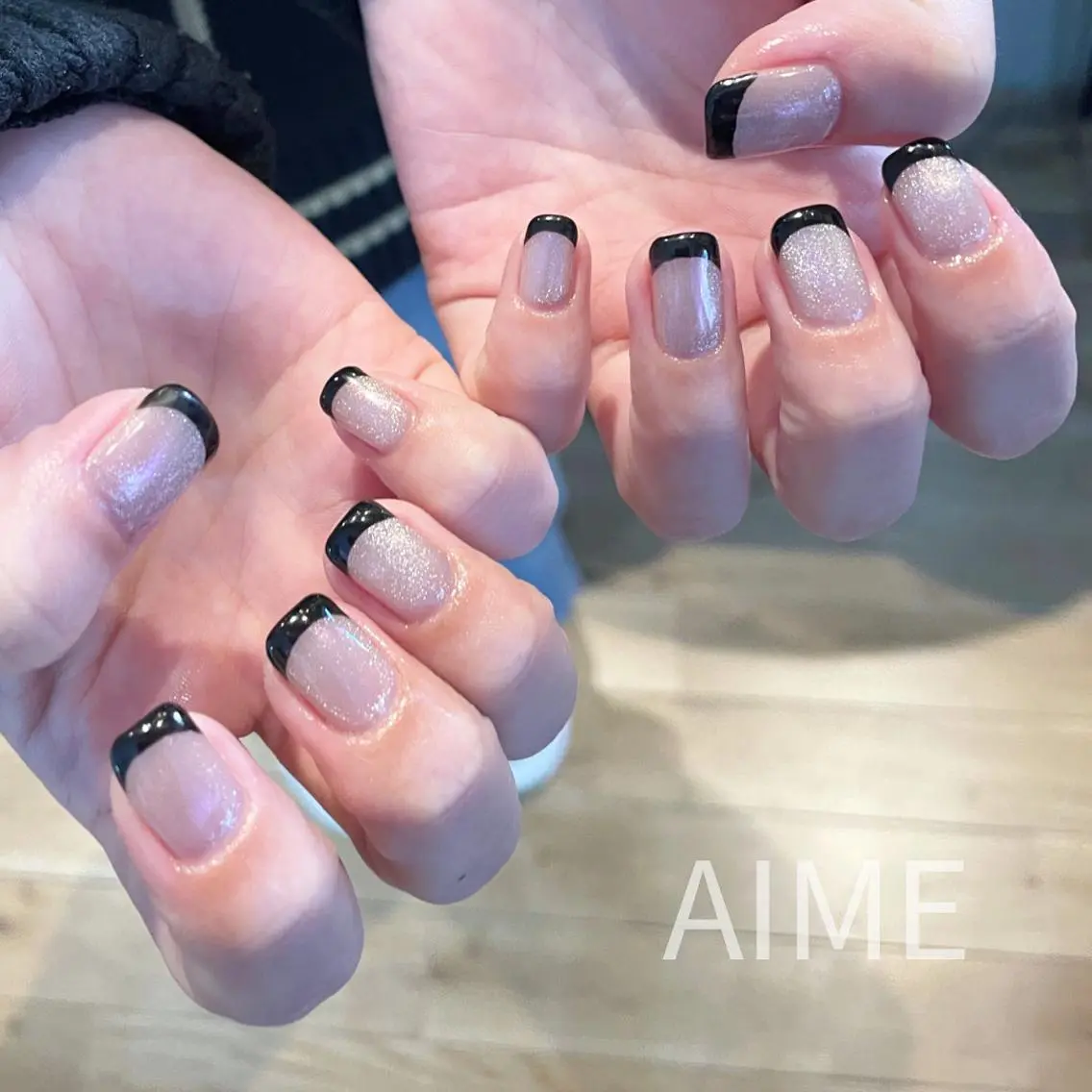 ネイル マグネットネイル ハンドネイル AIME （momo）のネイルデザイン