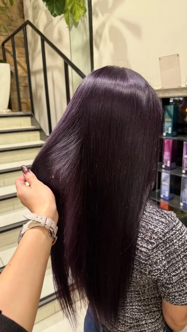 カラー ヘアカラー mira🎀 ┊︎透明感カラー🫧のヘアスタイル