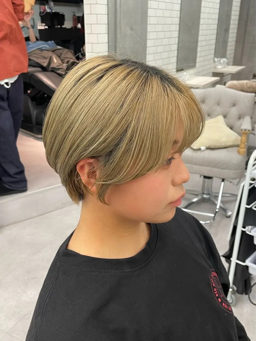 ショート ショートヘア 💡モデル募集💡 Chiharu/船橋のヘアスタイル