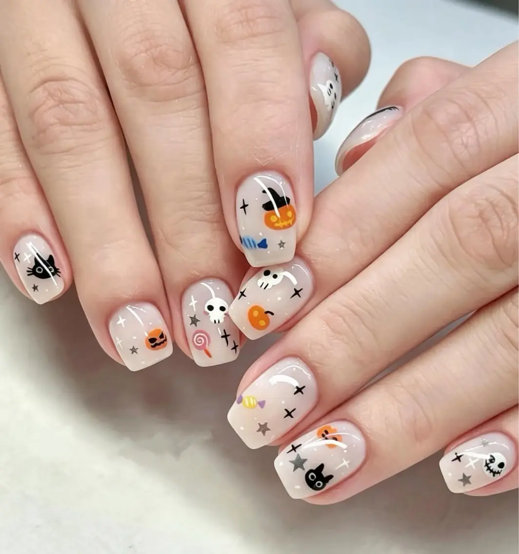 ネイル ハロウィン U.MI Nail Salonのネイルデザイン