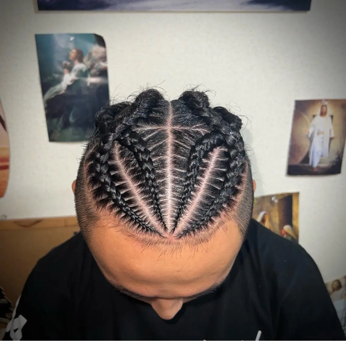 ミディアム カラー パーマ メンズ パーマ エクステ ヘアセット jp doggのヘアスタイル