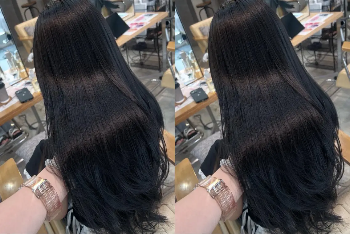ミディアム カラー 切りっぱなしボブ ベージュカラー ブリーチ ダブルカラー グレージュ カット ヘアカラー 小顔矯正/レイヤー 透明感カラー✨生真のヘアスタイル