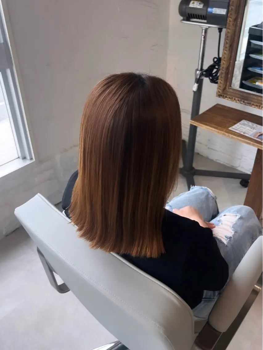 🌼縮毛矯正【ブリーチ毛不可】🌼の写真