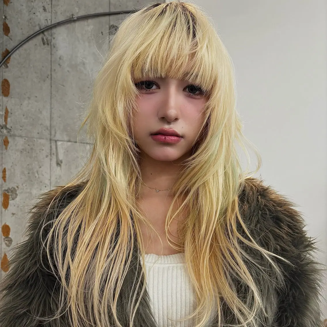 ロング カラー 中野 晴登のヘアスタイル