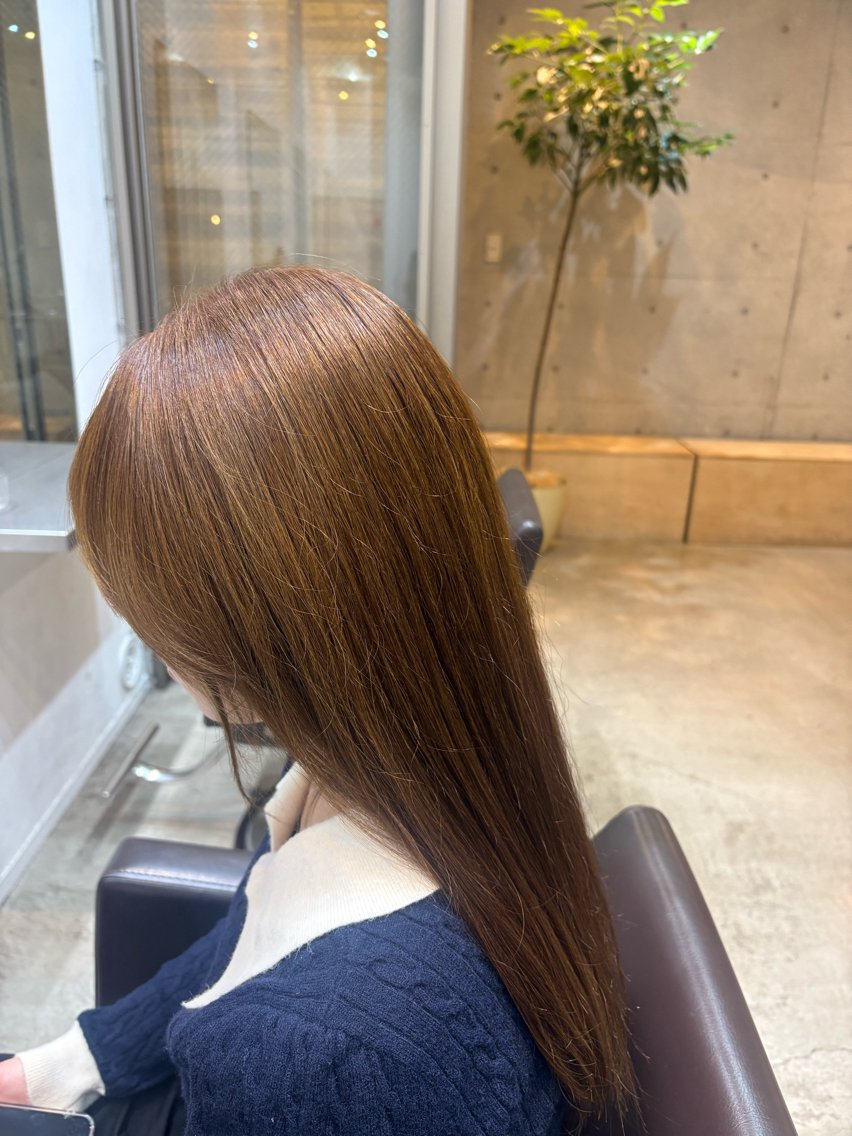 ロング カラー 表参道/かなみ /透明感カラーのヘアスタイル