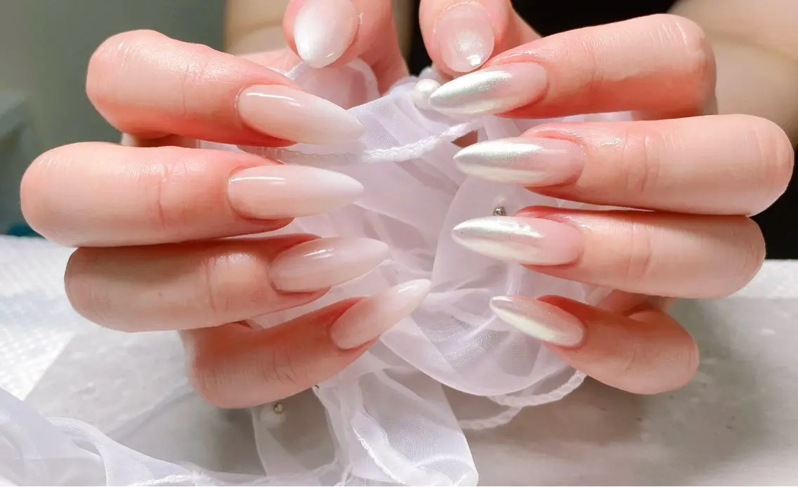 ネイル 長さ出し フットネイル ジェルネイル 韓国ネイル マグネットネイル Kalmia Nailのネイルデザイン