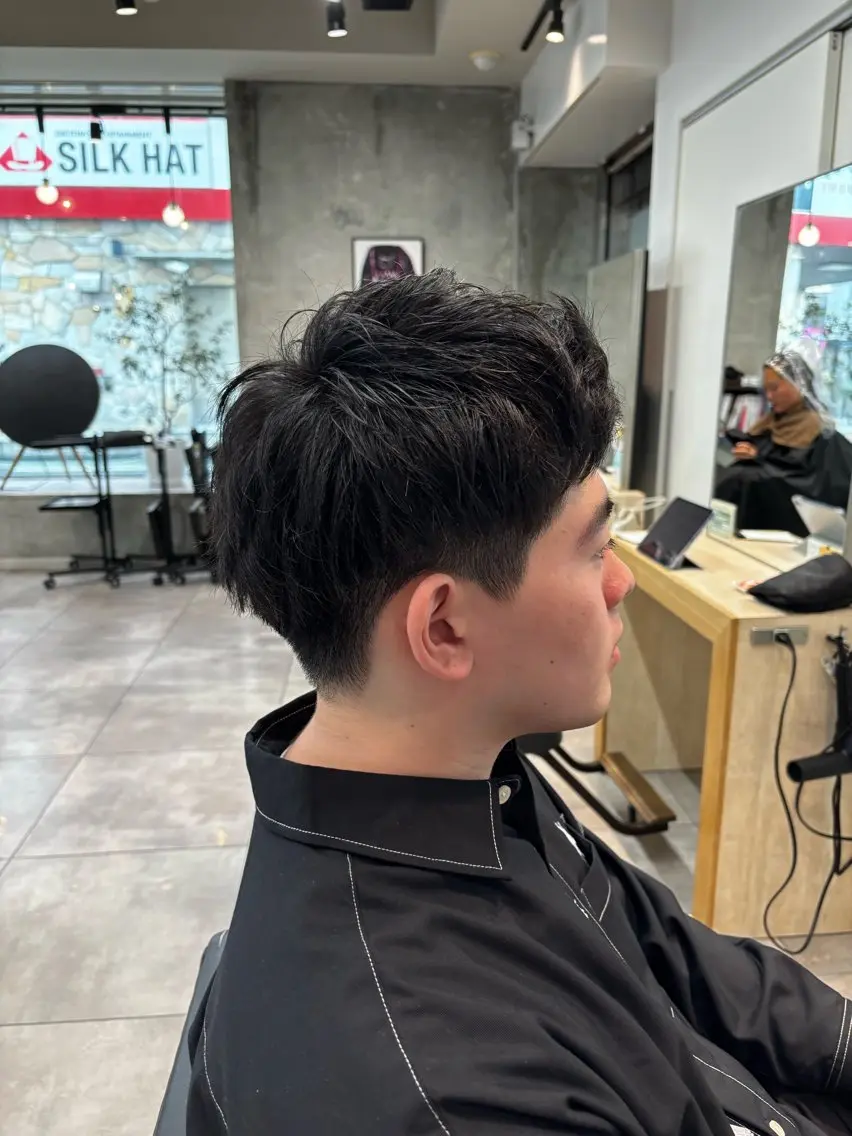 メンズ カット つだけん|短髪& フェザーパーマ特化のヘアスタイル