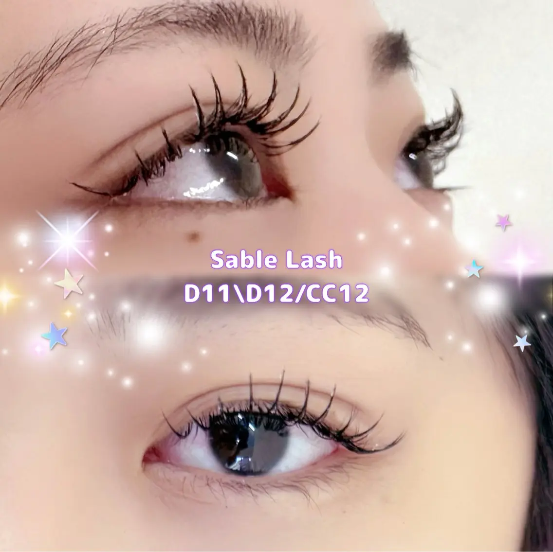 ꒰オフ込み꒱‬🩷エクステ100本🩷セーブルorフラットラッシュの写真