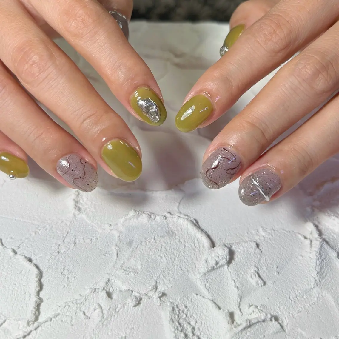 ネイル ハンドネイル Lofinails ちひろのネイルデザイン