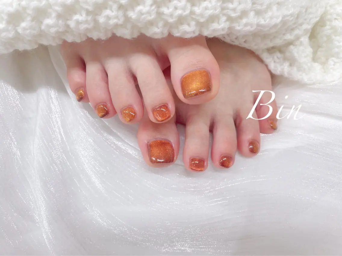 ネイル フットネイル 閨匠ビューティサロン 新橋店♡BinBinのネイルデザイン
