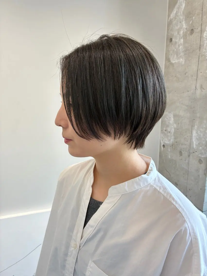 ショート ショートヘア カット ヘアカラー トリートメント newi 天王寺 masakoのヘアスタイル