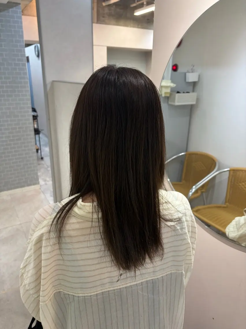カラー ヘアカラー 千嵐 艶カラー✨のヘアスタイル