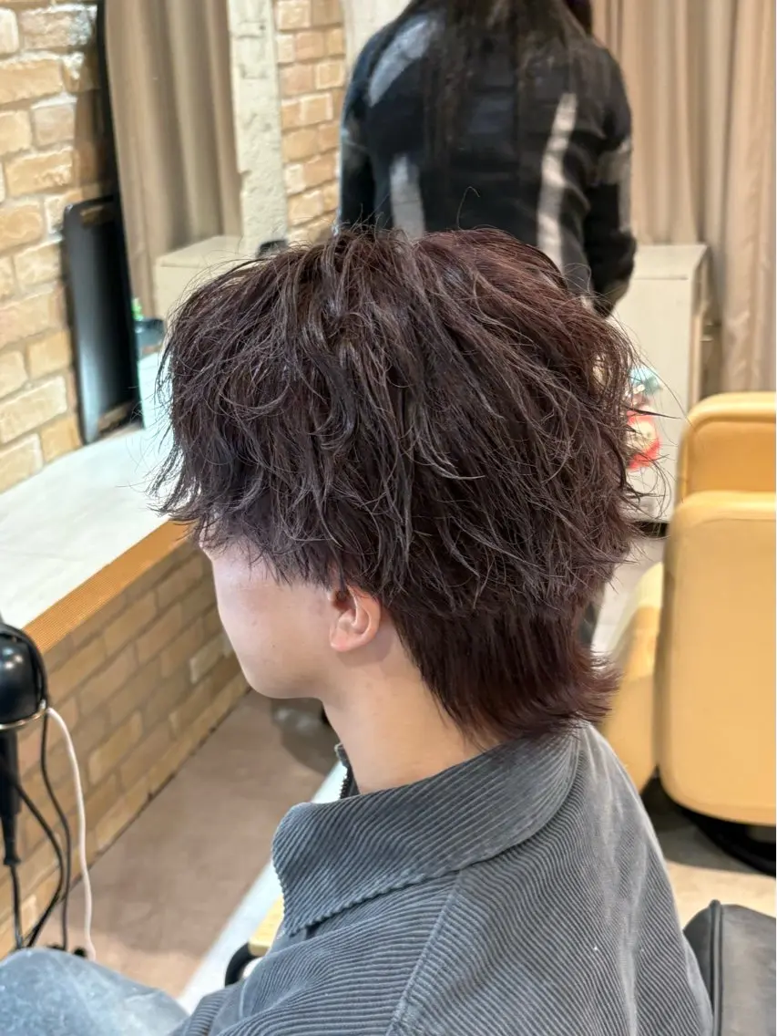 カラー ブラウンカラー ナチュラルブラウン ヘアカラー 赤み消しカラー/ ダブルカラー/shoのヘアスタイル