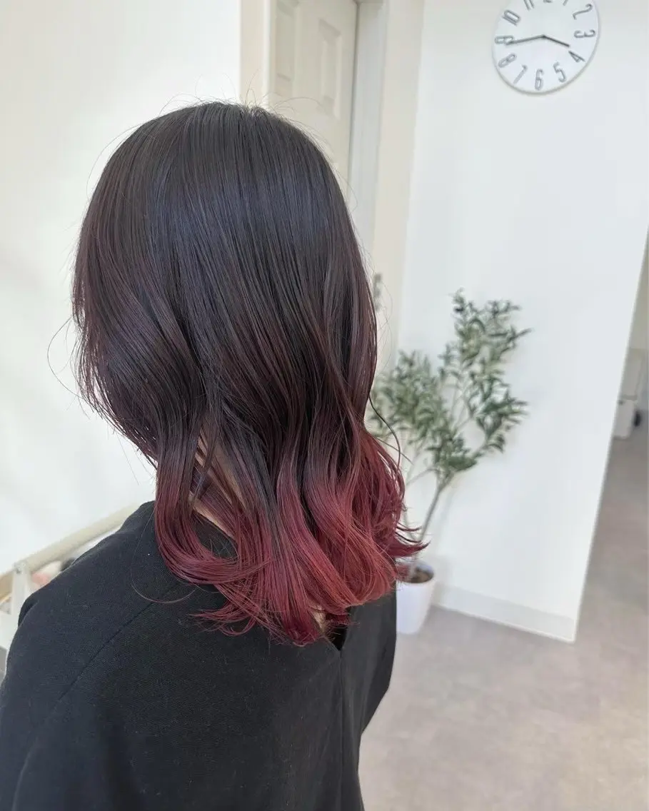カラー 白澤 流輝のヘアスタイル