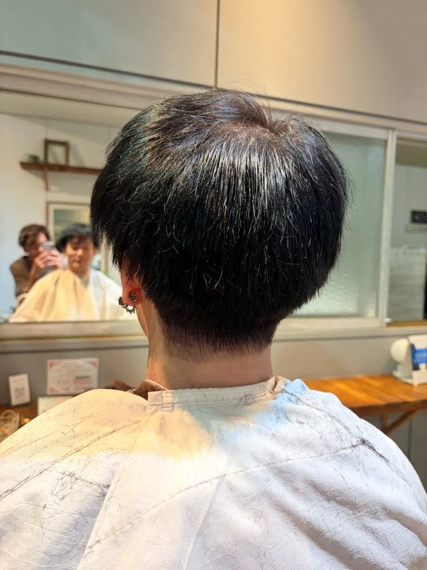 メンズ 刈り上げ メンズ限定/カット パーマ/カラーのヘアスタイル