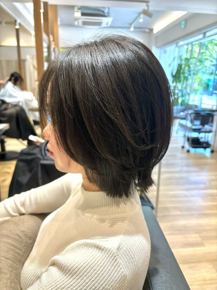 【✨人気No.1✨】似合わせカット✂︎+頭皮ケアヘッドスパ🌱《選べるコース&毛穴スッキリナノバブルシャンプー付き🫧》の写真